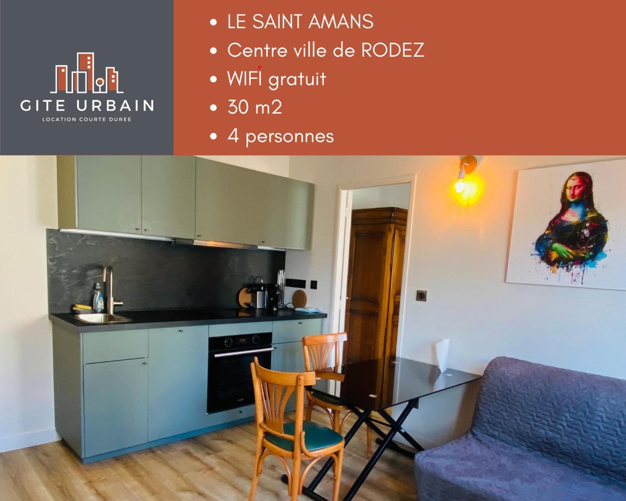 Le Saint Amans Lägenhet Rodez Exteriör bild